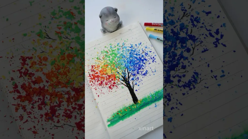 How to use hard oil pastels #oilpastel #creativeart #easydrawing #painting #art 30 How to use hard oil pastels #oilpastel #creativeart #easydrawing #painting #art