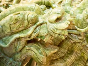 Jade sculptures