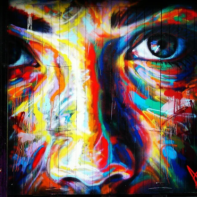 #London memories : #streetart by David #Walker #graffiti #streetartlondon