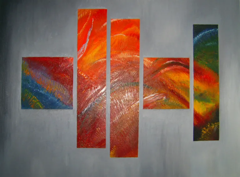 Original Oil Painting on Canvas Panel 4