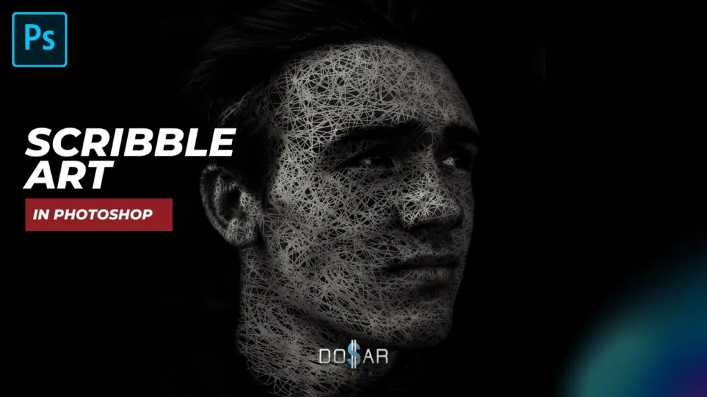 Scribble Art in Photoshop | Photoshop Tutorial 18 Scribble Art in Photoshop | Photoshop Tutorial