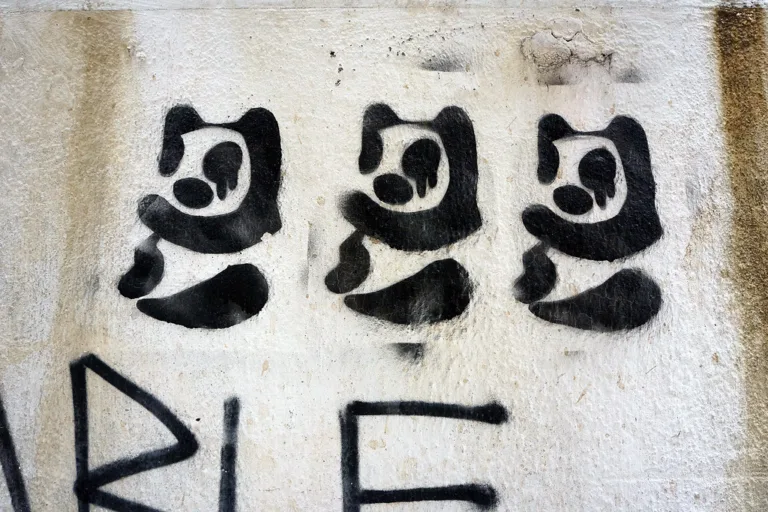 Weeping Pandas: HK Street Art and Graffiti (Central)