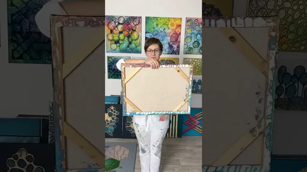 Wow! Creative acrylic pour fluidart painting