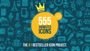 555 Animated Icons