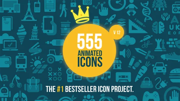 555 Animated Icons