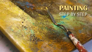Abstract Painting Made EASY | Abstract Art Tutorial 30 | Creating Texture Step by Step