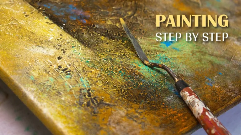 Abstract Painting Made EASY | Abstract Art Tutorial 30 | Creating Texture Step by Step 1 Abstract Painting Made EASY | Abstract Art Tutorial 30 | Creating Texture Step by Step