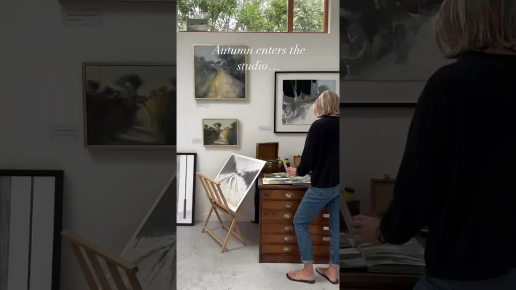 Autumn enters the #studio! #contemporaryart #oilpainting #watercolorpainting 6 Autumn enters the #studio! #contemporaryart #oilpainting #watercolorpainting