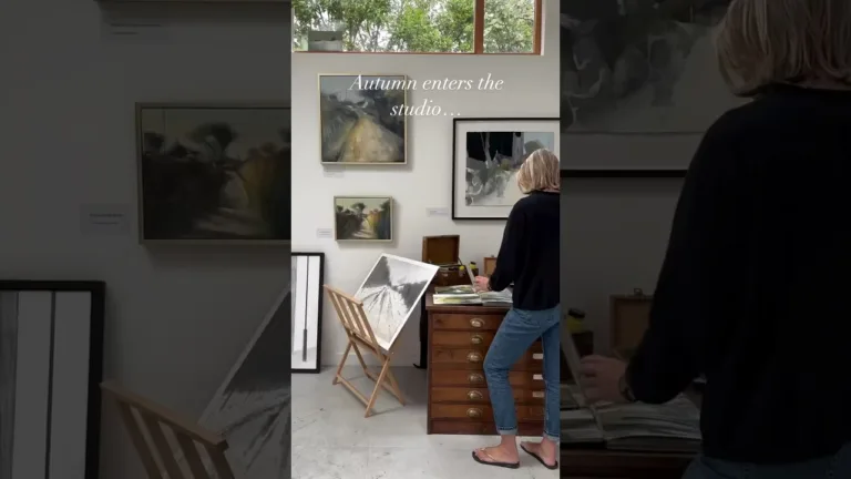 Autumn enters the #studio! #contemporaryart #oilpainting #watercolorpainting 1 Autumn enters the #studio! #contemporaryart #oilpainting #watercolorpainting