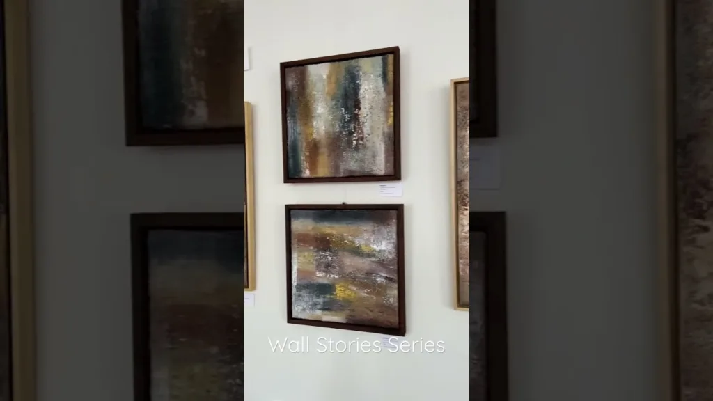 Exhibition wall #artvideo #artist #texturalart #artshorts #artexhibition #kunst #kunstausstellung