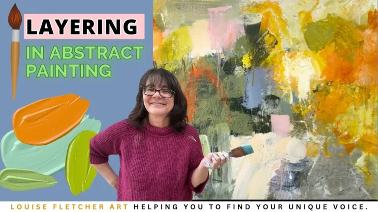 Layering In Abstract Painting 2 Layering In Abstract Painting