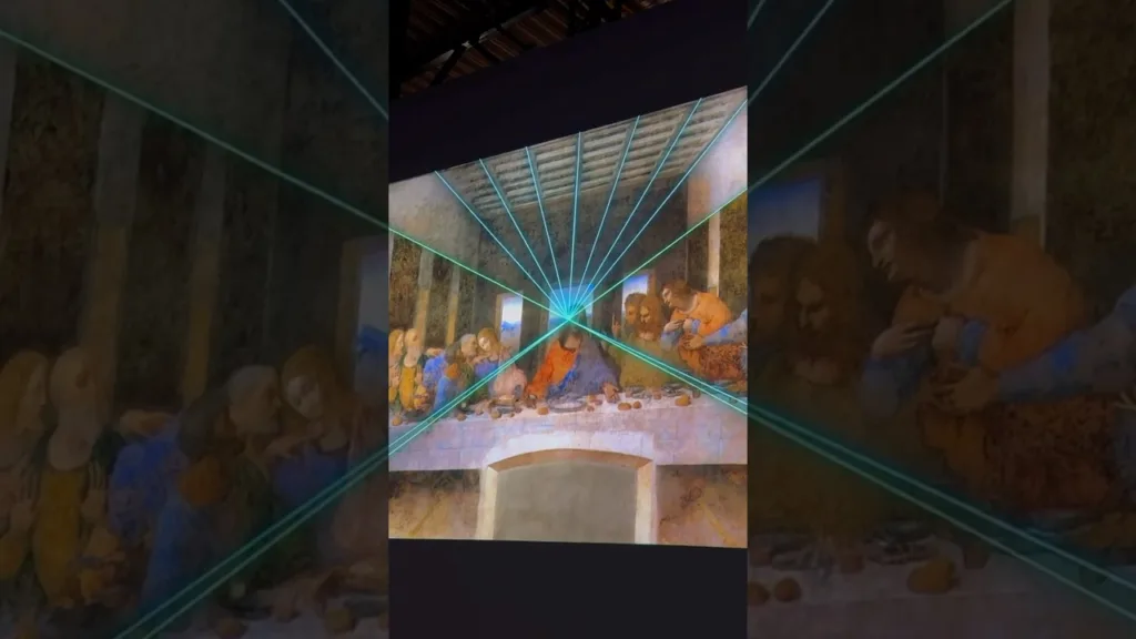 Leonardo da Vinci - Immersive Digital Exhibition "The last supper" #exhibition #davinci #art