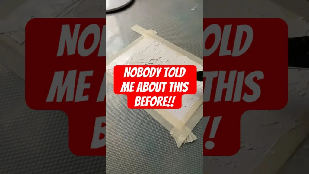 Make Textured Gesso Abstract Art with me!