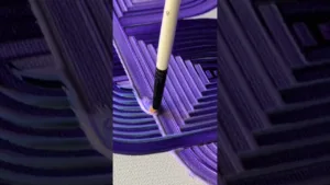 Purple acrylic painting #satisfying #satisfyingvideo #acrylicpainting #art #painting #abstract