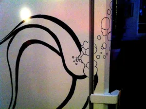 SAMSUNG Fridge Drawing