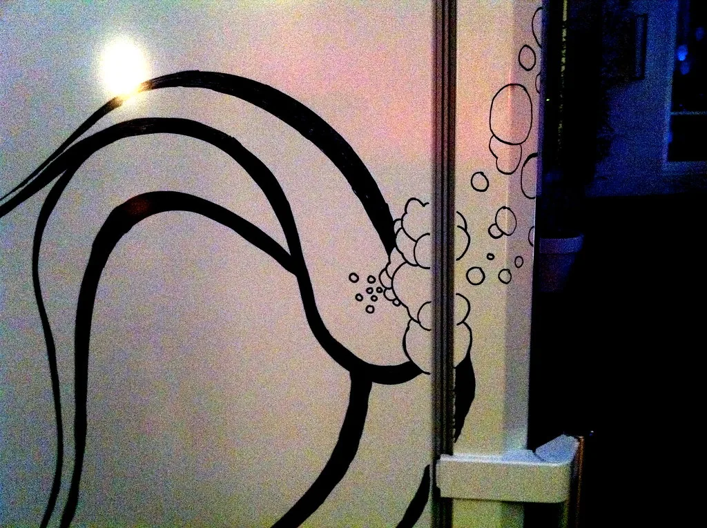 SAMSUNG Fridge Drawing