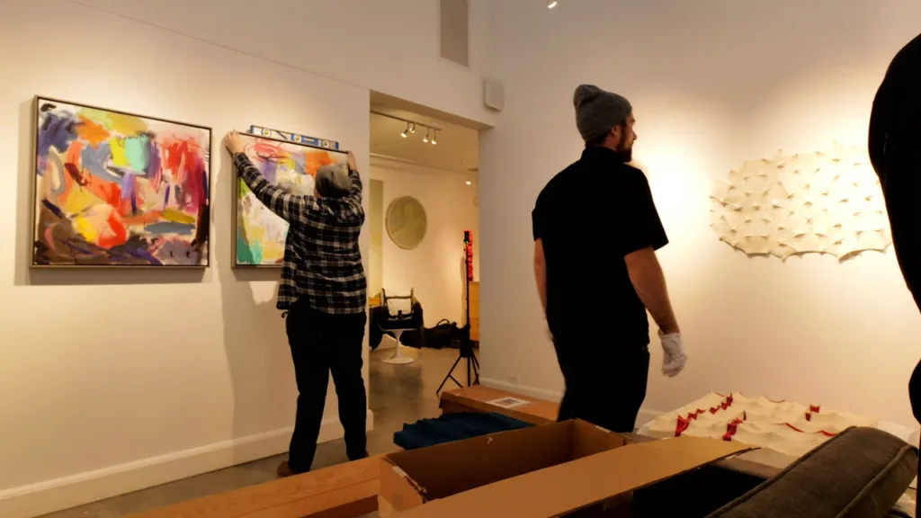 'Small Spaces, Big Ideas' Exhibition Installation 97 'Small Spaces, Big Ideas' Exhibition Installation