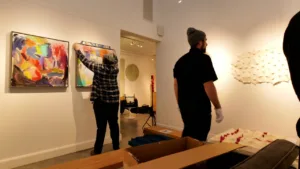 'Small Spaces, Big Ideas' Exhibition Installation