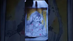The Beautiful drawing for Ram ji ❤️ #art #drawing #artwork #arte