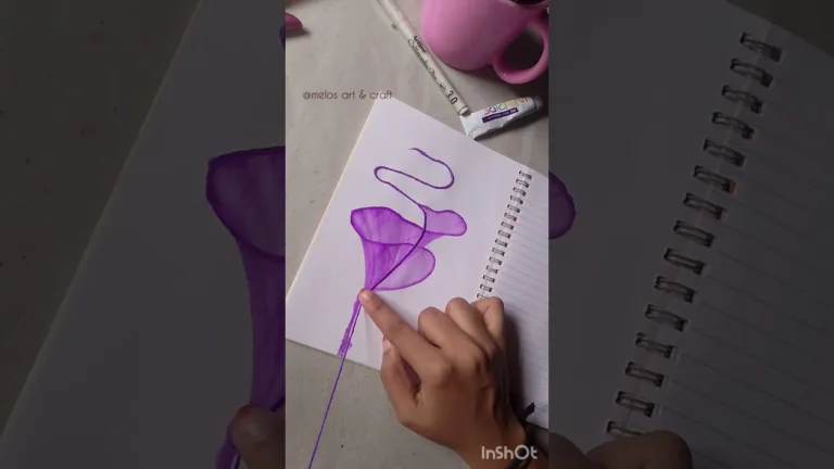 Thread painting art ❤ | Acrylic painting