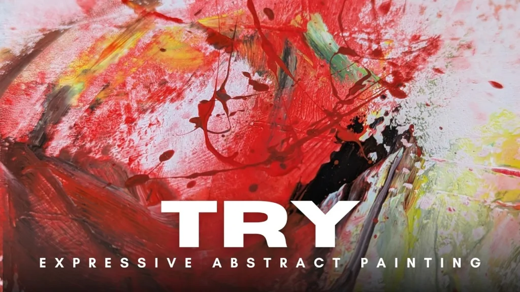 Try Expressive Abstract Painting with Botanical Inspiration (2 Intuitive Art Demos)