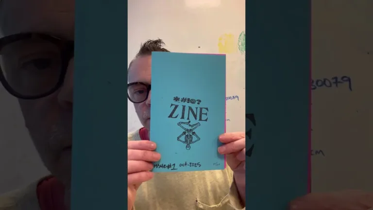 #visualart #zines - new zine - send pages