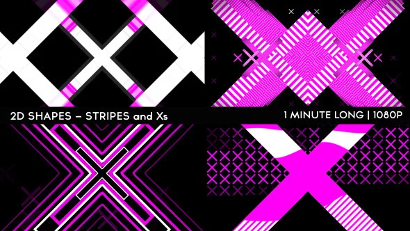 2D Shapes - Stripes and Xs 2 2D Shapes - Stripes and Xs