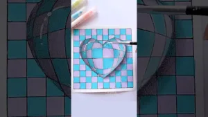 3D Art #art #drawing #shorts