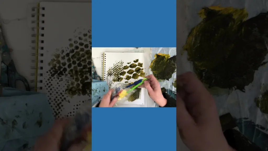 Abstract Painting: Let's experiment with some new tools