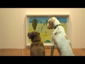 Art exhibition for dogs opens in London