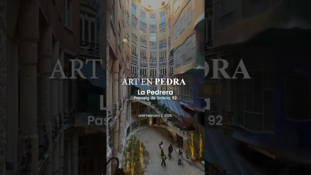 "Art in Stone", a must-see exhibition at La Pedrera! ⭐ #barcelona #art 59 "Art in Stone", a must-see exhibition at La Pedrera! ⭐ #barcelona #art