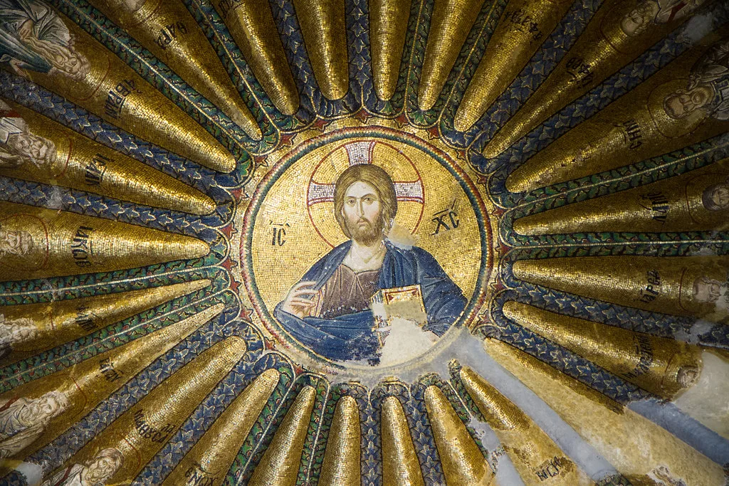 Detail, South Dome, Narthex, Church of St. Saviour in Chora