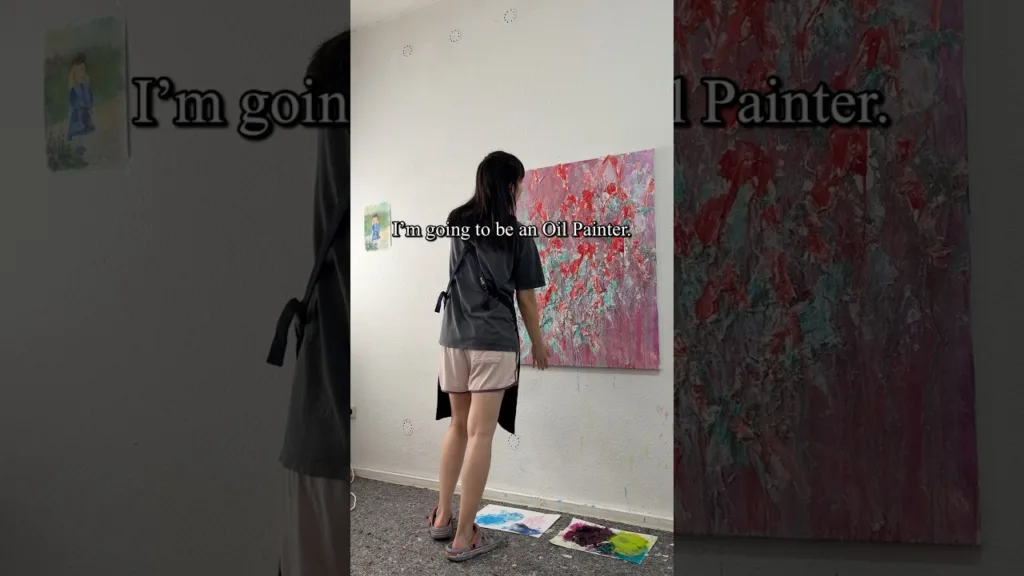 I love my painting🎨#art #oilpainting #artprocess #workingartist #contemporaryart #shortvideo 29 I love my painting🎨#art #oilpainting #artprocess #workingartist #contemporaryart #shortvideo