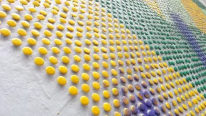 Pin Street Art - Close up