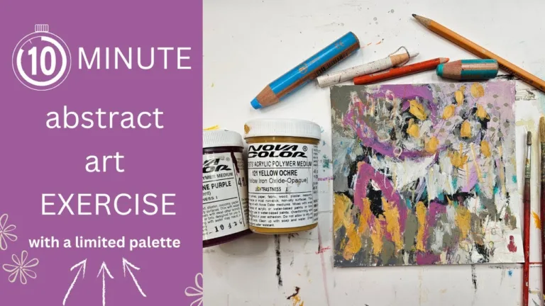 Quick & Easy Abstract Art: 10-Minute Challenge
