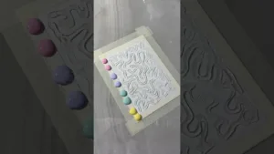 Satisfying art with glue gun technique!🎨 #art #artideas #craftideas #paintingideas #viralshorts