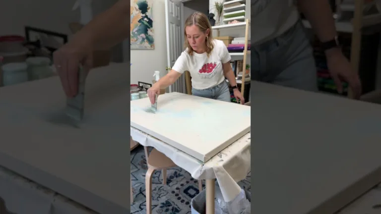 Watch This Abstract Painting Come to Life—No Plan, Just Paint 2 Watch This Abstract Painting Come to Life—No Plan, Just Paint