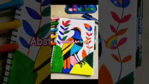 Watch this Satisfying Abstract Painting🌈 #art #artwork #abstractart #diyart #painting #shortsfeed