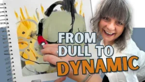 5-Minute Exercise to Instantly Make Your Abstract Paintings More Interesting.