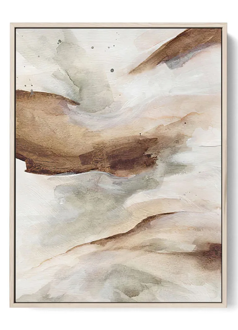 Abstract Watercolor Earth Tones Poster - Modern Minimalist Art - 28x43 cm / 11x17″ 3 56529b229de44e59a470806c4d0cf339