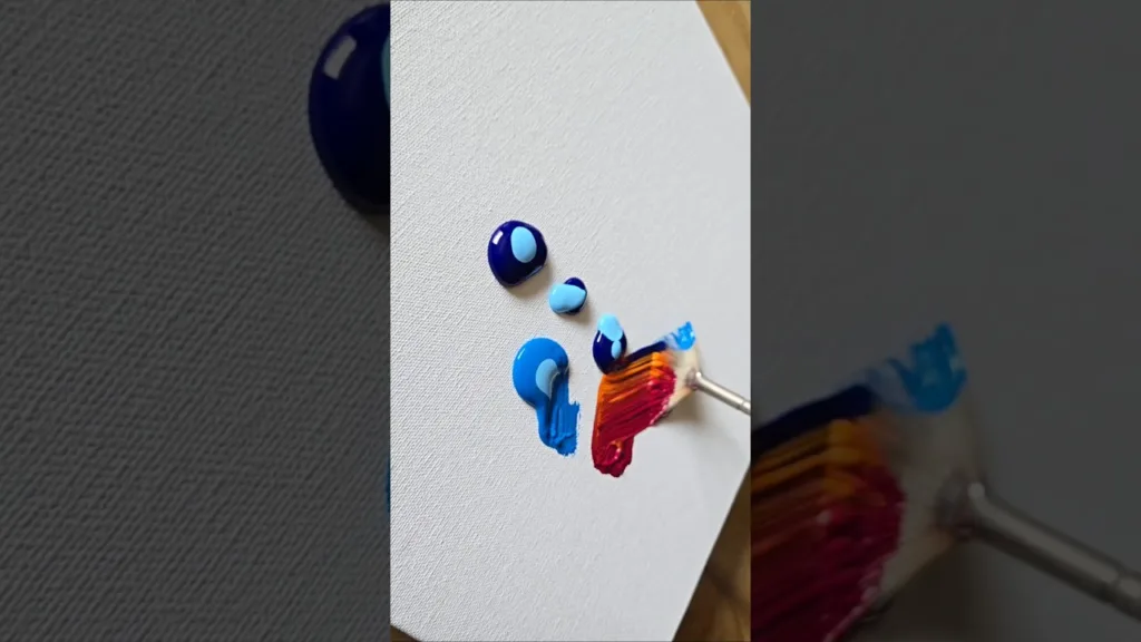 Awesome Acrylic Painting 🎨✍️🔥 #art #abstractart #shorts