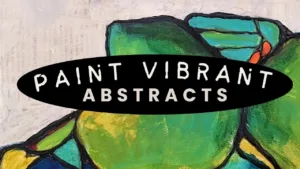Create a Vibrant Abstract Painting | Acrylic Painting Demo #abstractpainting #acrylicpainting