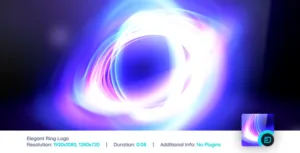 Elegant Ring Logo Reveal