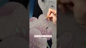 Hong Seonghwa #art #artist #artwork #painting #watercolor #acrylicpainting #contemporaryart