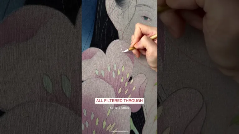 Hong Seonghwa #art #artist #artwork #painting #watercolor #acrylicpainting #contemporaryart