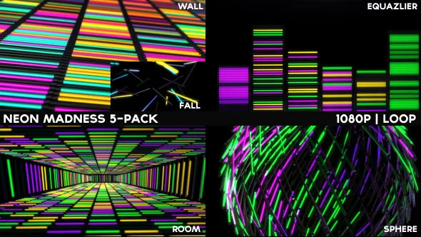 Neon Madness 5-Pack