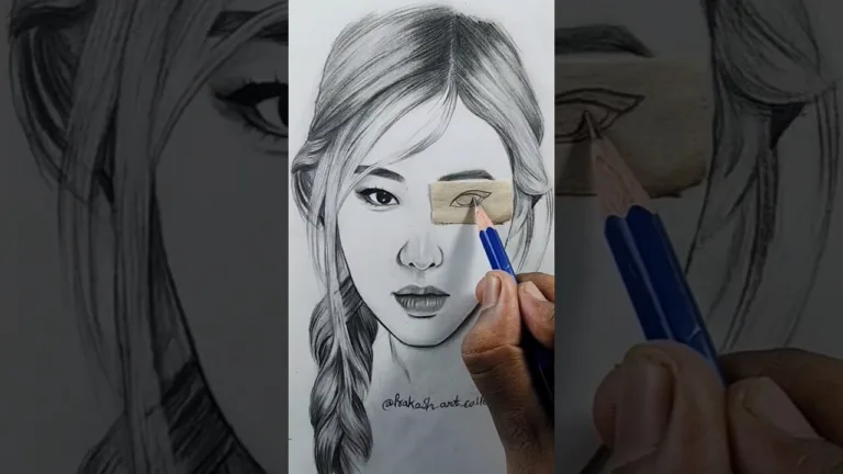 Try this hack 🤌❤️✍️ #art #artist #cartoon #drawing #satisfying #paint #anime #shorts #rosé #kpop