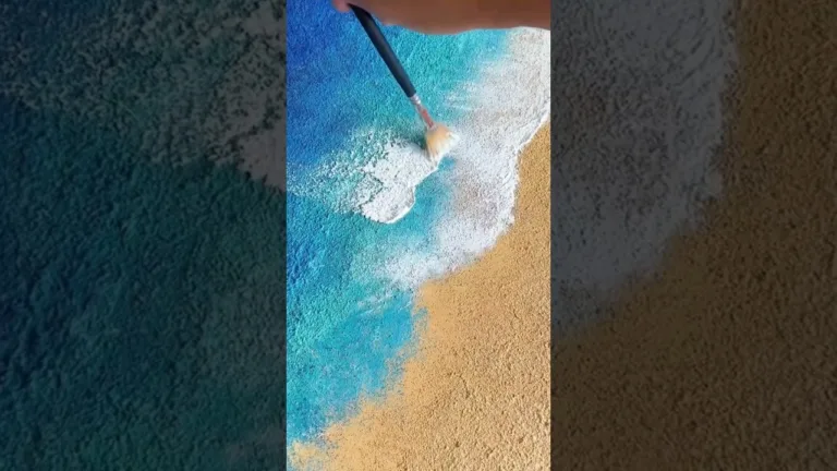 You Won't Believe How Easy Sea Painting Is! Texture Art 2 You Won't Believe How Easy Sea Painting Is! Texture Art