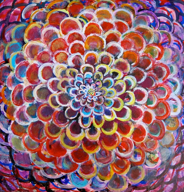 rainbows like a night time celebration : liquid painting, scott richard, san francisco (2015)