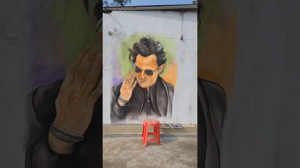 Akshaye Khanna chalk art #shorts #rap #hiphop #akshayekhanna #dhurandhar #fa9la #art #painting